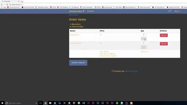 Restaurant PHP showing смотреть онлайн