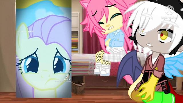 fluttershy and discord react to tik tok||mlp смотреть онлайн
