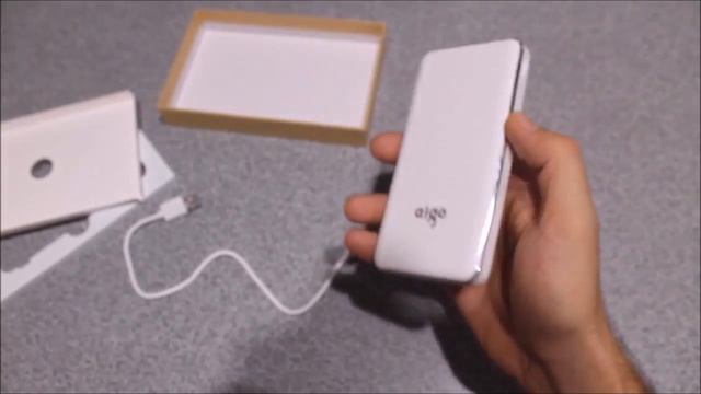Распаковка и обзор повер банка AIGO 10000mAh