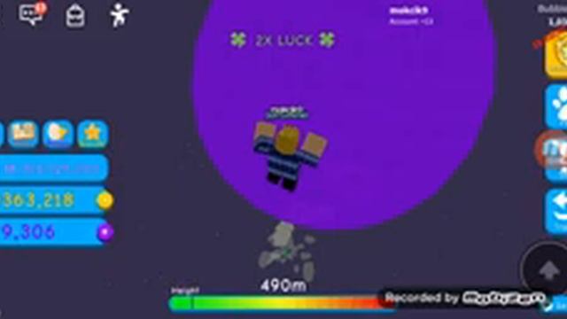 Играем в Roblox дуем пузыри смотреть онлайн