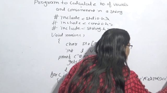 C Program to calculate number of vowels and consonants in a String in Hindi Lec-54 смотреть онлайн