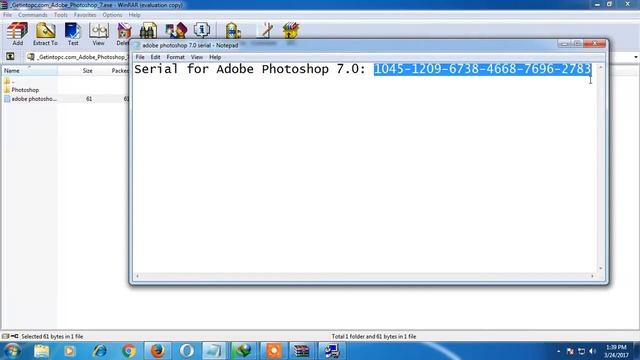 HOW YOU DOWNLOAD & INSTALL ADOBE PHOTOSHOP 7 0 смотреть онлайн