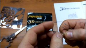 Видео сборки 3D металлического конструктора «Скорпион», с Алиэкспресс