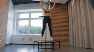 Фитнес джампинг для начинающих (на батуте GetActive Jump 48)