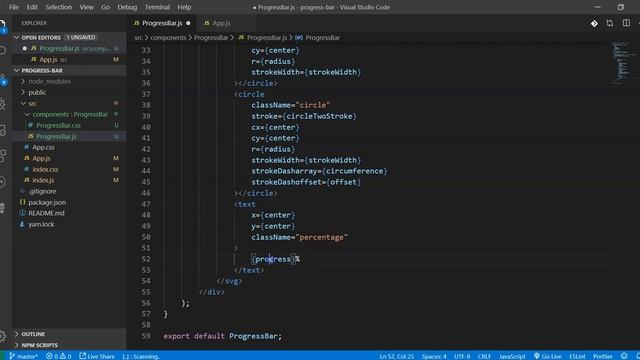Build an SVG Circular Progress Component Using React and React Hooks смотреть онлайн