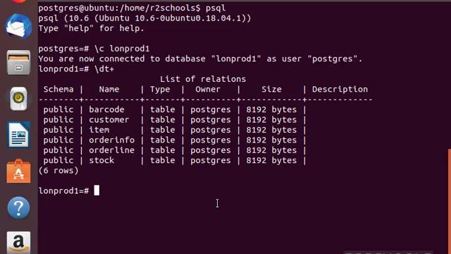 12. PostgreSQL DBA: How to get list of tables in PostgreSQL database смотреть онлайн