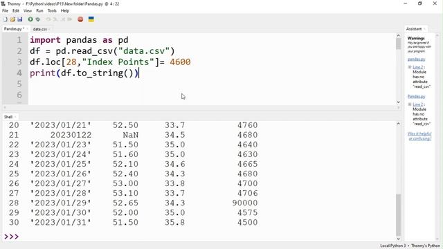 Python Tutorial for Beginners 15 | Data Cleansing With Pandas смотреть онлайн