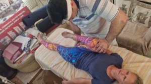 Как вправить бедра при разной длине ног? Обучение Мануальной терапии у Олега Гудвина.