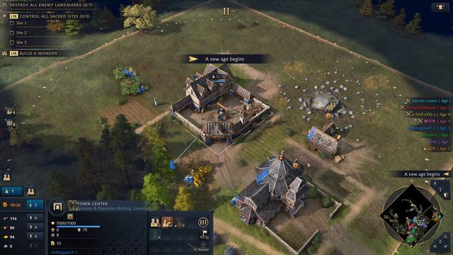 Age of Empires 4 - 4v4 NOMAD UNRELIABLE TEAMMATES | Multiplayer Gameplay смотреть онлайн