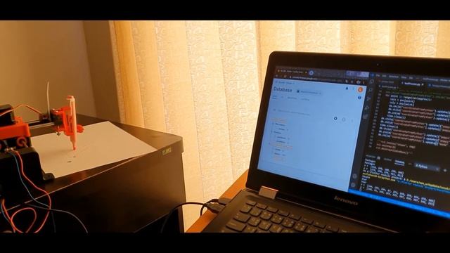 XY-Plotter | HTML5 Canvas | Pyrebase | Firebase | ESP32 смотреть онлайн