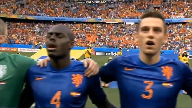 Anthem of Netherlands vs Spain (FIFA World Cup 2014) смотреть онлайн