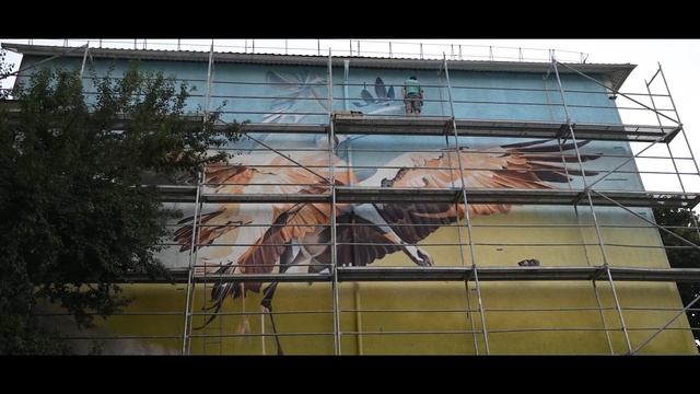 Тарас Довгалюк, мурал «Споглядання» смотреть онлайн