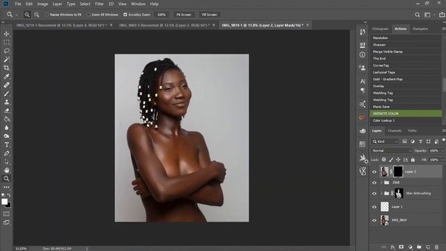 Boudoir retouching with Magic Retouch Pro | Time Lapse смотреть онлайн