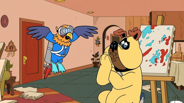 Lalo Is a Painting Genius?! w/ Friday & Sergio | "Salvador Doggy" Full Scene | The Casagrandes смотреть онлайн