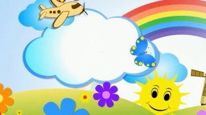 Выглянуло Солнышко из-за серых туч.Песенка для детей. Детские песни