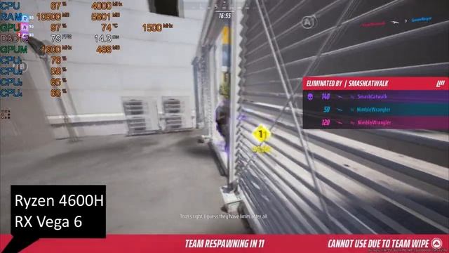 THE FINALS open beta на ноутбуке (RX Vega 6) смотреть онлайн
