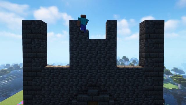 Minecraft: How to build a Deepslate Castle | Tutorial [part1] смотреть онлайн