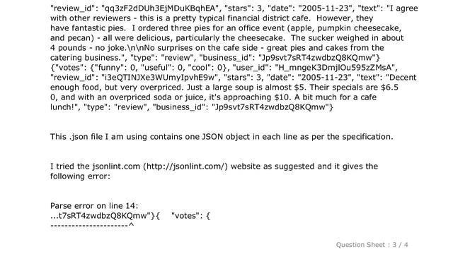 Pandas : Loading a file with more than one line of JSON into Pandas смотреть онлайн