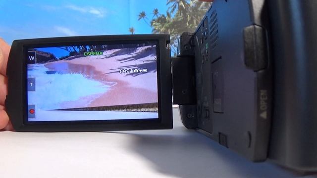 Filmadora Sony HDR CX550V смотреть онлайн