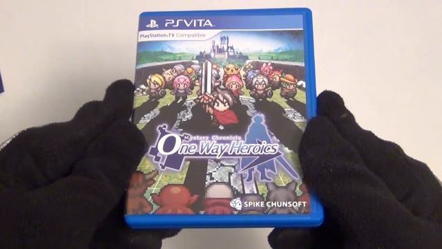 Mystery Chronicle: One Way Heroics Unboxing PS Vita Unboxing Limited Run Games смотреть онлайн