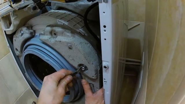 Замена манжеты люка стиральной машины смотреть онлайн