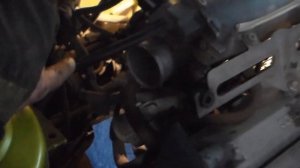 Замена бинокль(очки)рулевой рейки Ланос-Сенс.Установка брызговиков.