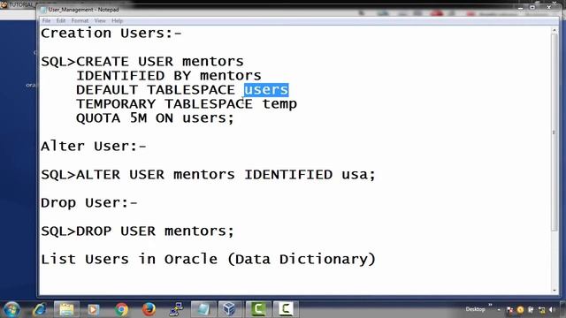 Oracle DB - User Management смотреть онлайн