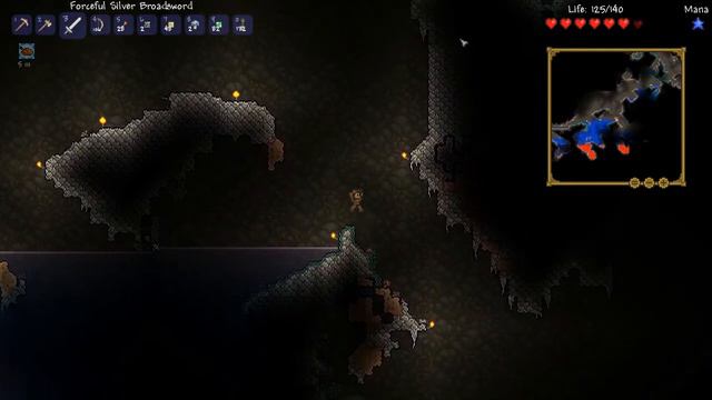 Let's Play Terraria [S7 Part 3] - Platinum Pickaxe and Blizzard in a Bottle