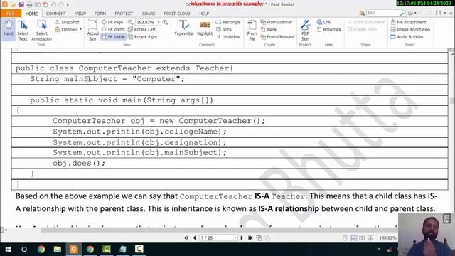 Inheritance in Java Programming With Example in Hindi | Introduction of Inheritance in Java смотреть онлайн