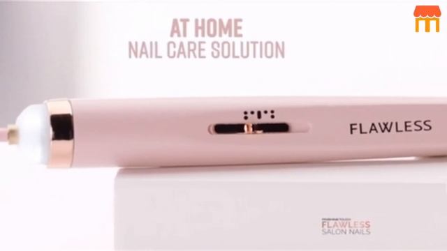 Flawless Salon Nails Kit, Finishing Touch, Electronic Nail File Manicure and Pedicure Tool смотреть онлайн