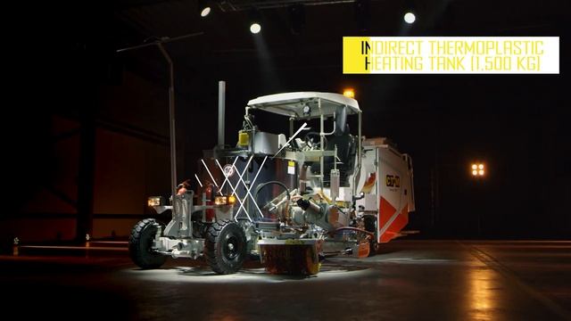 Road marking machine "Kontur 1500" (modular) (eng) смотреть онлайн