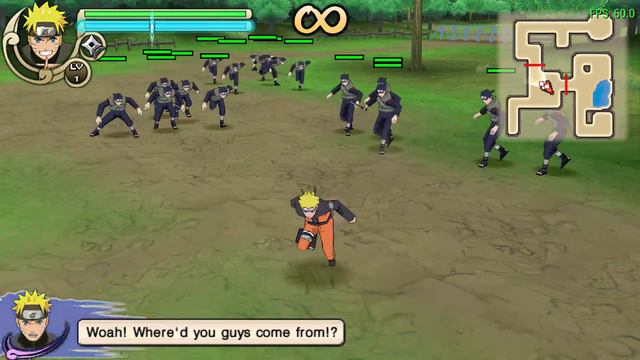 PPSSPP 1.12.3 | Naruto Shippuden Ultimate Ninja Impact 4K 60FPS UHD Texture Pack | PSP PC Gameplay смотреть онлайн