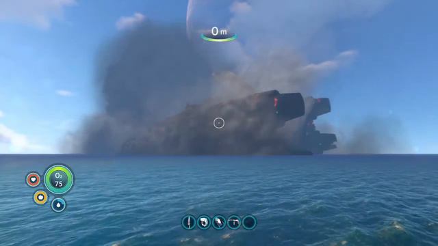 Subnautica Aurora Space Ship Nuclear Detonation смотреть онлайн