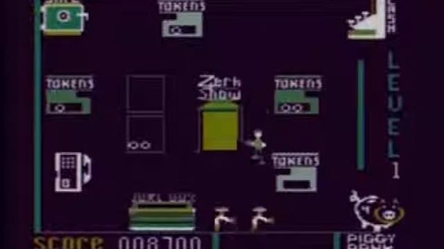 Atari 8 bit Game Spare Change Manage a Video Arcade! смотреть онлайн