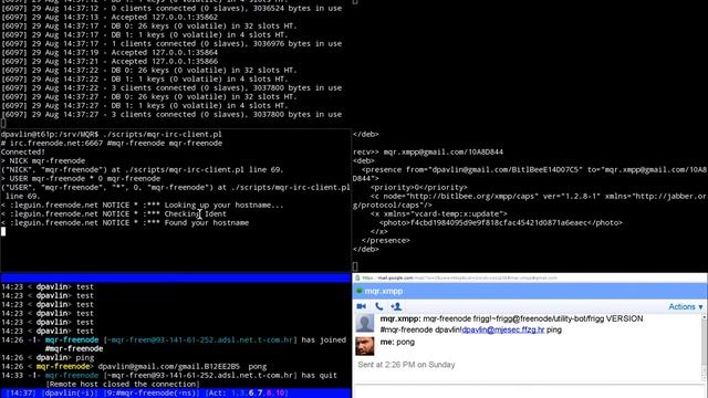 MQR XMPP IRC bi-directional gateway смотреть онлайн