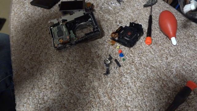fixing lens problems on a digital camera nikon coolpix s9050 part 02 смотреть онлайн