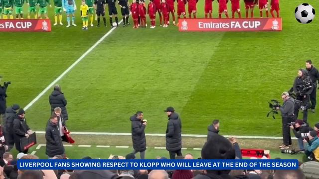 ❤️What A Moment For Jürgen Klopp! Klopp In Tears After Liverpool Fans Sing For Him