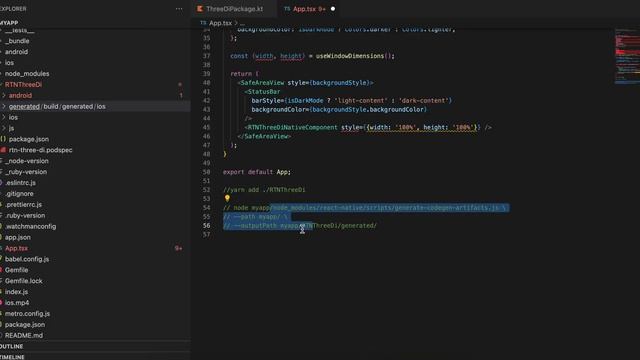 Display 3d model in react native's new architecture without third part library using kotlin & Swift смотреть онлайн