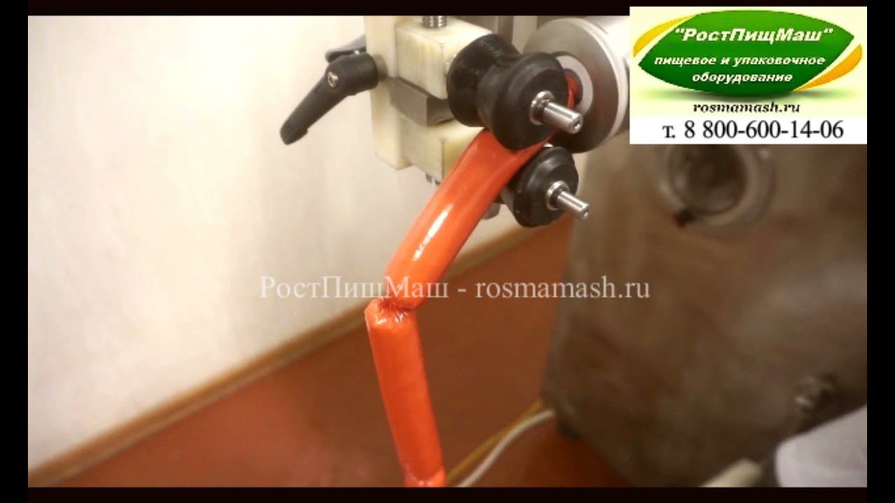 Шприц вакуумный, дозирующий шнековый ИПКС-047ШД от РостПищМаш смотреть онлайн