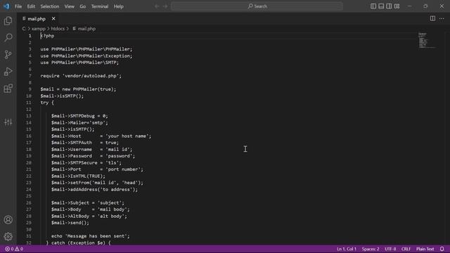 Reset Password using PHPMailer | Password reset code using PHP | Part 8 - Sending emails using php смотреть онлайн