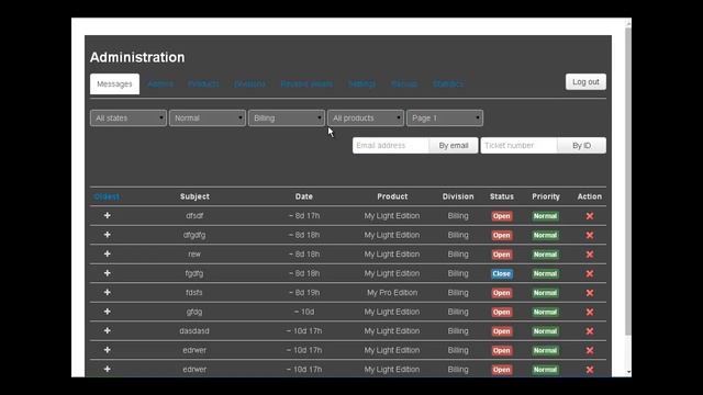 Message Filter: PHP Ticket System смотреть онлайн