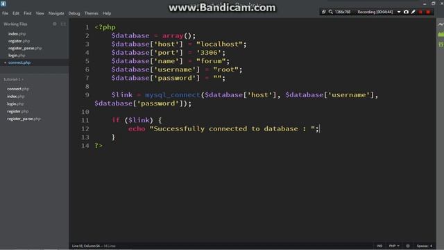 MYSQL PHP HTML Forum tutorial - Part 2 смотреть онлайн