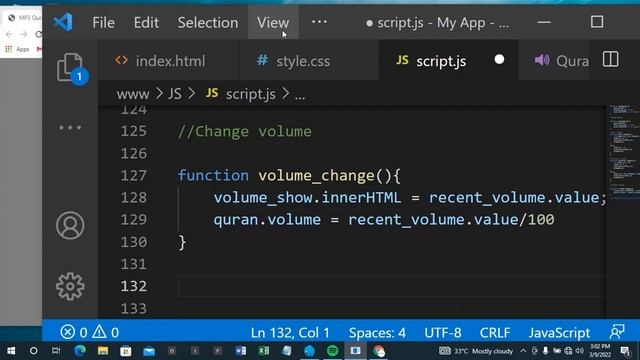 Build an MP3 Qur'an Player with HTML, CSS, and JavaScript (20) | Coding Tutorial смотреть онлайн