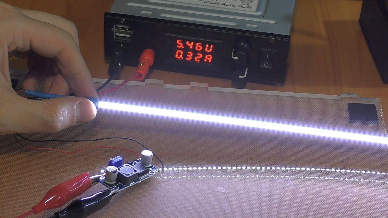 Переделка светильника с люминесцентной лампы на светодиоды смотреть онлайн