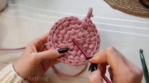 КОРЗИНКА КРЮЧКОМ ДЛЯ НАЧИНАЮЩИХ❤️