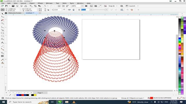 CorelDraw 2021 How to design style Logo смотреть онлайн