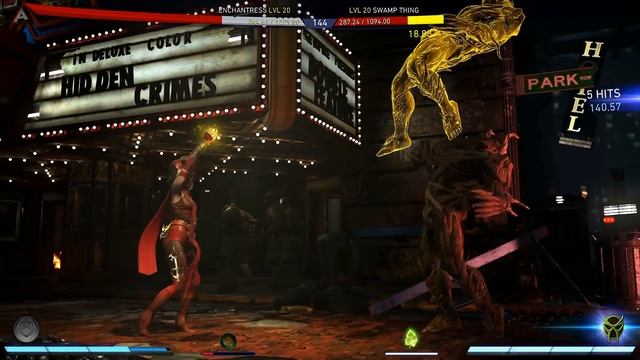 INJUSTICE 2 - Чаровница прохождение (Секретная концовка и новые приёмы) смотреть онлайн