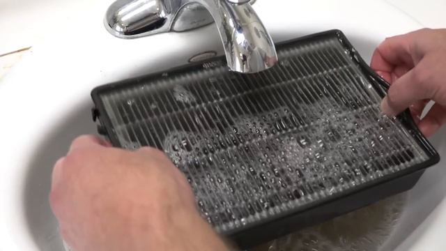 How to effectively WASH a "disposable" HEPA filter смотреть онлайн