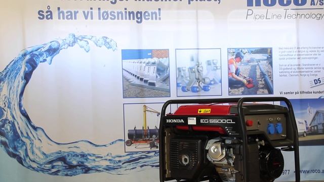 Honda EG5500cl generator смотреть онлайн