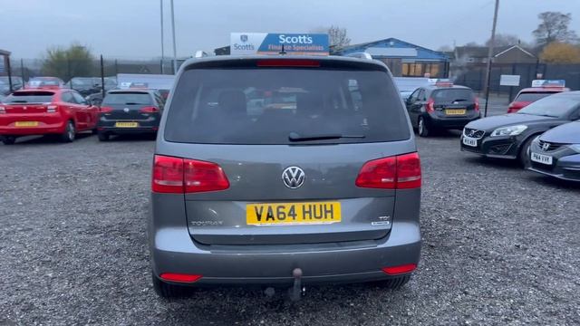 VOLKSWAGEN TOURAN 2.0 SE TDI BLUEMOTION TECHNOLOGY 5 DOOR DIESEL GREY 7 SEATER смотреть онлайн